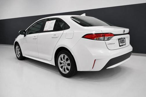 White 2022 Toyota Corolla LE