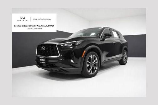 Mineral Black 2023 INFINITI QX60 Luxe