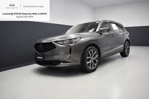 Liquid Carbon Metallic 2024 Acura MDX Technology Package