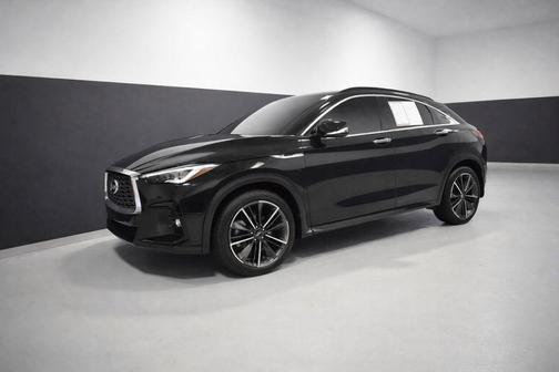 Black Obsidian 2025 INFINITI QX55 SENSORY