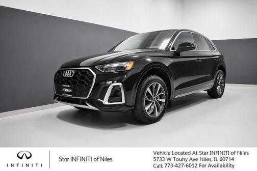 Mythos Black Metallic 2023 Audi Q5 45 S line Premium