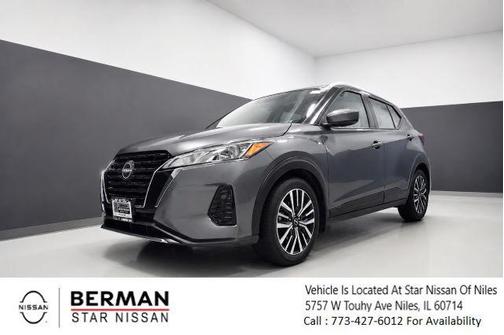 Gun Metallic 2022 Nissan Kicks SV