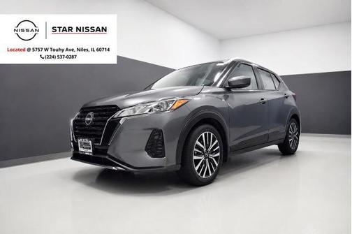 Gun Metallic 2022 Nissan Kicks SV