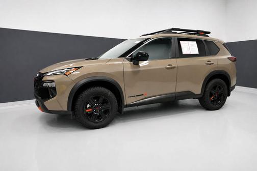 Baja Storm Metallic 2025 Nissan Rogue Rock Creek