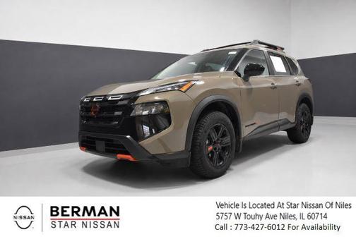 Baja Storm Metallic 2025 Nissan Rogue Rock Creek