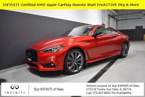 2022 INFINITI Q60 3.0t Red Sport 400