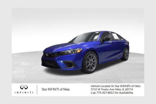 Aegean Blue Metallic 2024 Honda Civic Si Base