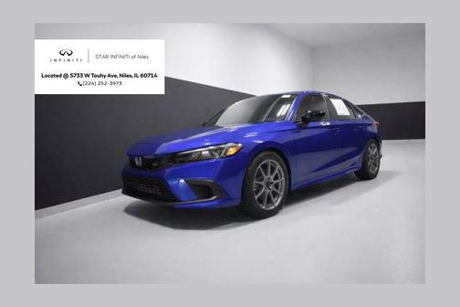 Aegean Blue Metallic 2024 Honda Civic Si Base