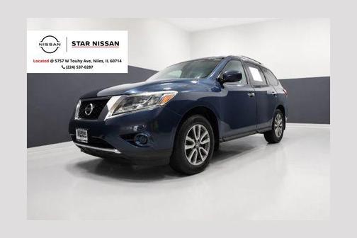Arctic Blue Metallic 2014 Nissan Pathfinder SV