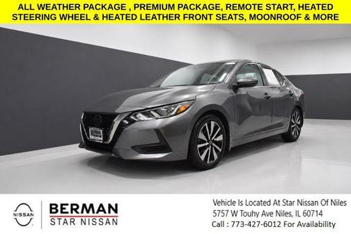 Gun Metallic 2022 Nissan Sentra SV