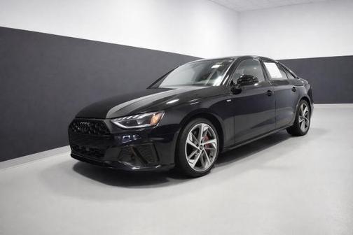 Mythos Black Metallic 2023 Audi A4 45 S line Premium Plus