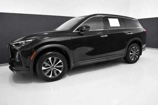 Mineral Black 2025 INFINITI QX60 Pure