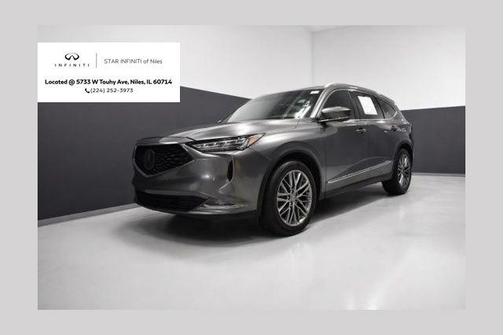 Liquid Carbon Metallic 2024 Acura MDX Advance Package