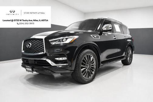Mineral Black 2024 INFINITI QX80 SENSORY AWD