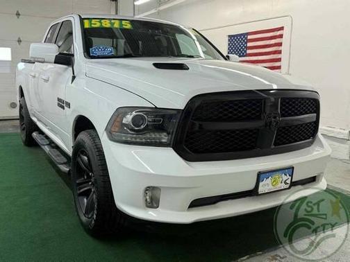 2017 RAM 1500 Night Quad Cab 4x4 6'4' Box