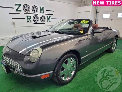 Mountain Shadow Grey 2003 Ford Thunderbird Deluxe