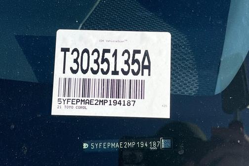 2021 Toyota Corolla LE