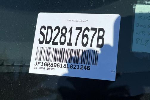 2008 Subaru Impreza WRX Sti