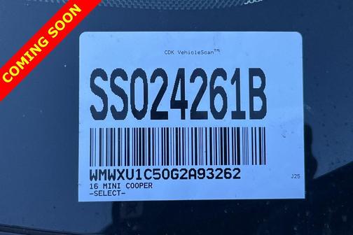 2016 MINI Hardtop Cooper