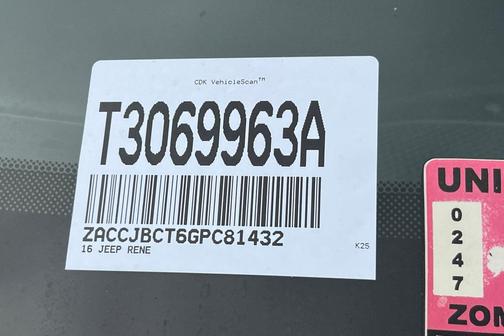 2016 Jeep Renegade Trailhawk