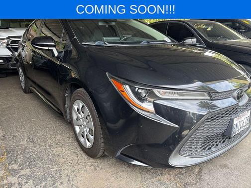 Black Sand Pearl 2020 Toyota Corolla LE