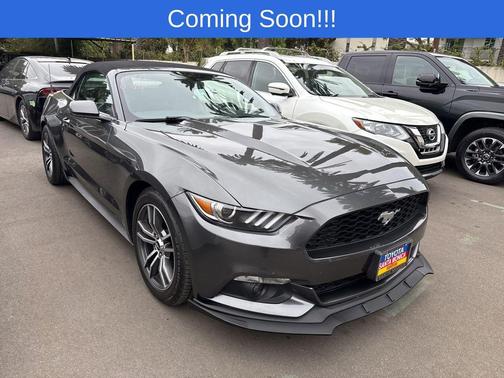 Magnetic Metallic 2017 Ford Mustang EcoBoost Premium