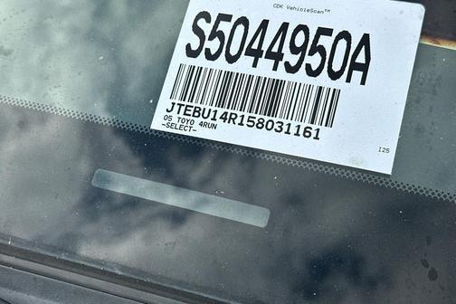 2005 Toyota 4Runner SR5