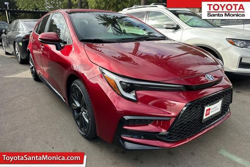 Ruby Flare Pearl 2024 Toyota Corolla Hybrid SE