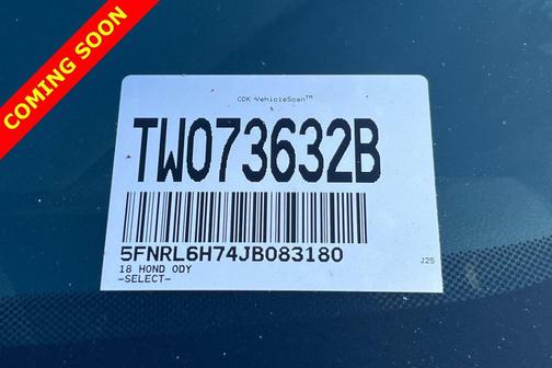 2018 Honda Odyssey EX-L