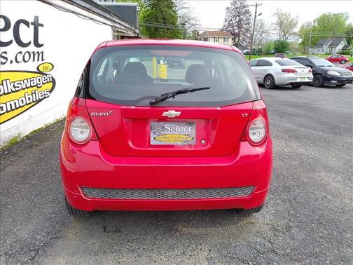 Red 2011 Chevrolet Aveo 5 LT