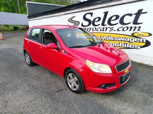 Red 2011 Chevrolet Aveo 5 LT