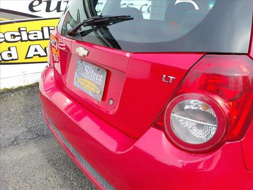 Red 2011 Chevrolet Aveo 5 LT