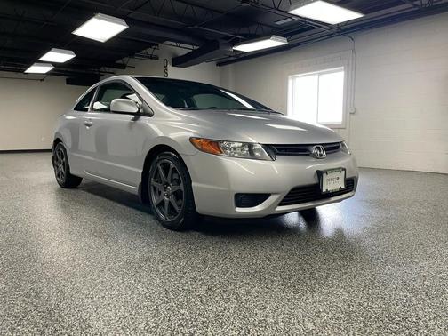 Alabaster Silver Metallic 2008 Honda Civic LX