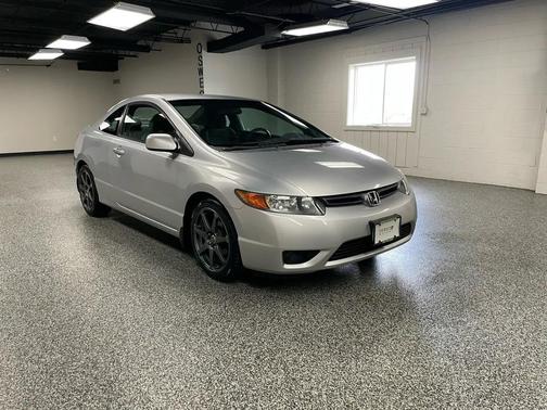 Alabaster Silver Metallic 2008 Honda Civic LX