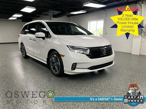 Platinum White Pearl 2024 Honda Odyssey Elite