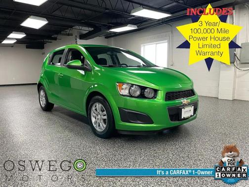 Dragon Green Metallic 2015 Chevrolet Sonic LT