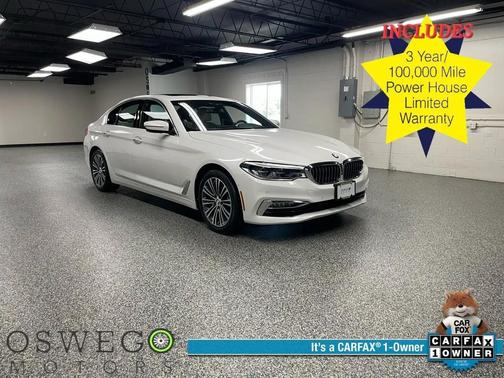 WHITE 2017 BMW 530 xDrive