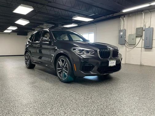 Black Sapphire Metallic 2021 BMW X3 M Competition