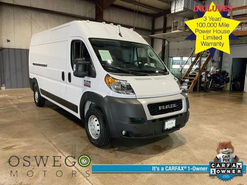 Bright White Clearcoat 2022 RAM ProMaster 2500 High Roof
