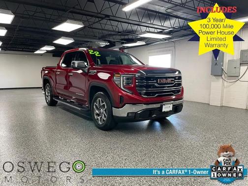 Cayenne Red Tintcoat 2022 GMC Sierra 1500 SLT
