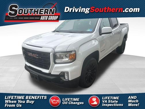Summit White 2022 GMC Canyon Elevation