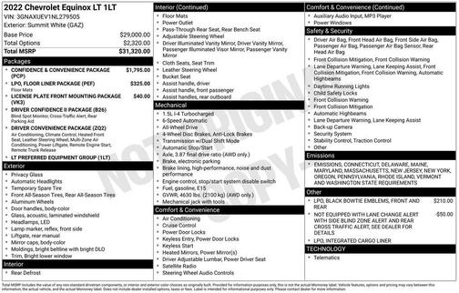 2022 Chevrolet Equinox 1LT