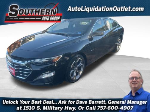 Mosaic Black Metallic 2024 Chevrolet Malibu FWD 1LT