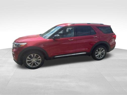 Rapid Red Metallic Tinted Clearcoat 2020 Ford Explorer Limited
