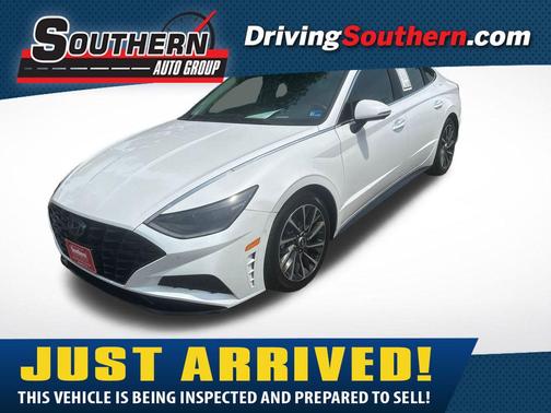 Quartz White 2021 Hyundai SONATA Limited