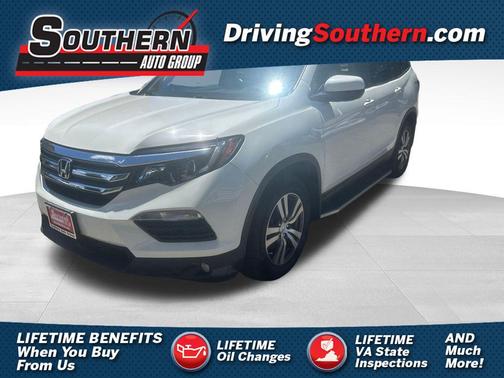 White Diamond Pearl 2017 Honda Pilot EX-L