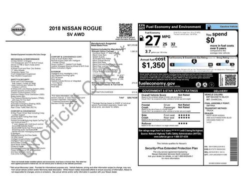 2018 Nissan Rogue SV