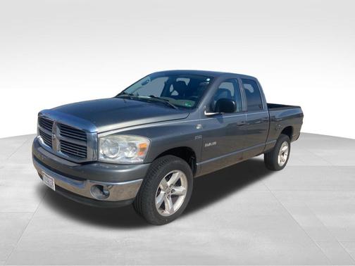 Mineral Gray Metallic Clearcoat 2008 Dodge Ram 1500 SLT Quad Cab