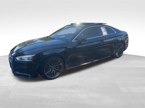 Mythos Black Metallic 2019 Audi A5 45 S line Premium Plus