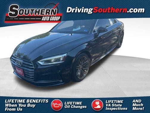 Mythos Black Metallic 2019 Audi A5 45 S line Premium Plus